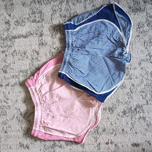 TWO PAIR Lauren James Gingham Shorties